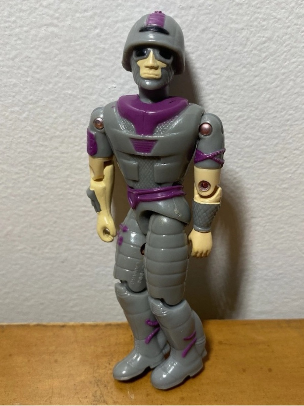 Vintage 1990 Lanard Toys "The Corps!" Cybor Trooper Action Figure Posable